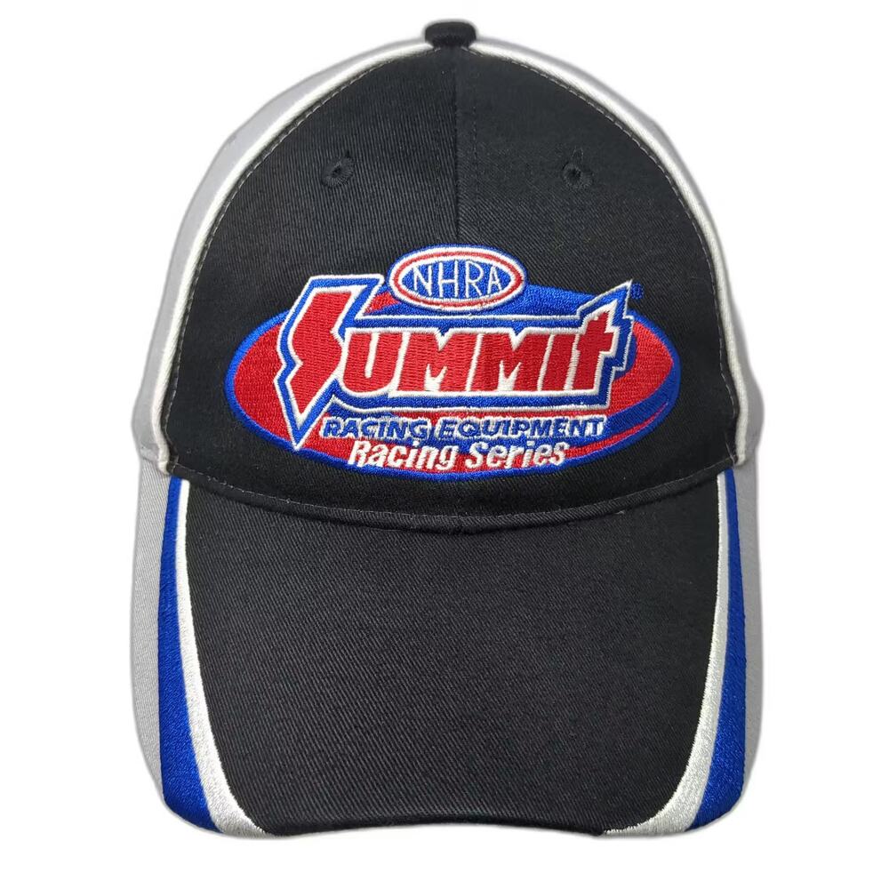 Main Gate NHRA Summit Racing 2009 Baseball Cap Black Gray OS Strapback Hat